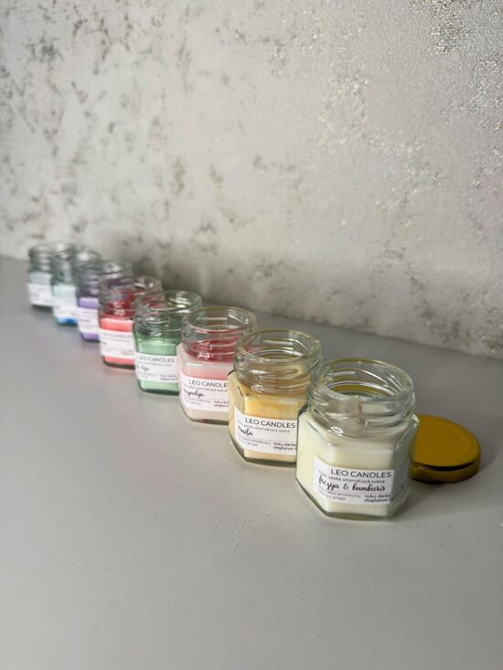 Mini stikla burciņa